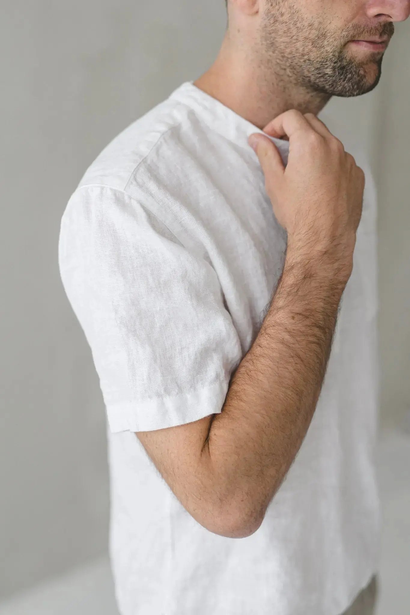 Short Sleeve Linen Top - Epic Linen luxury linen