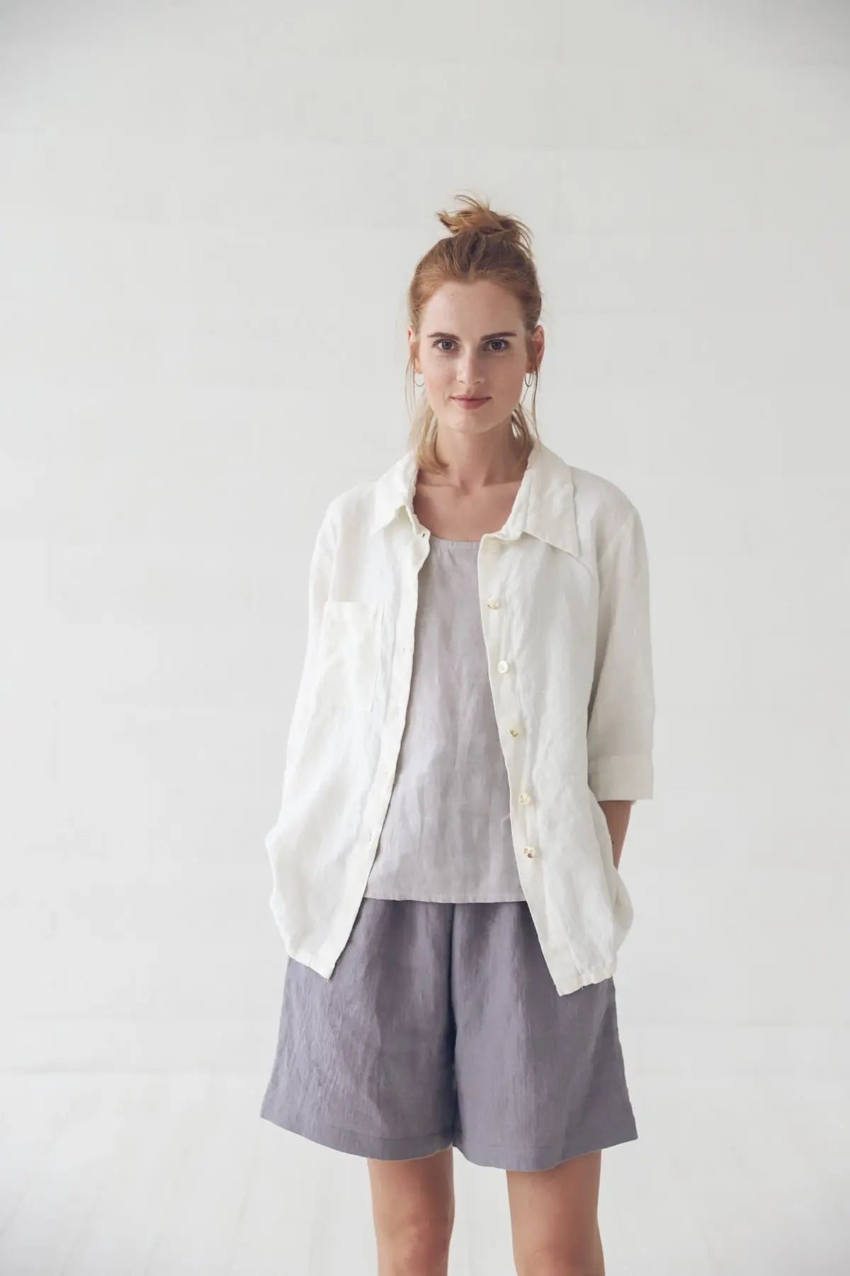 Soft Summer Linen Shorts - Epic Linen luxury linen