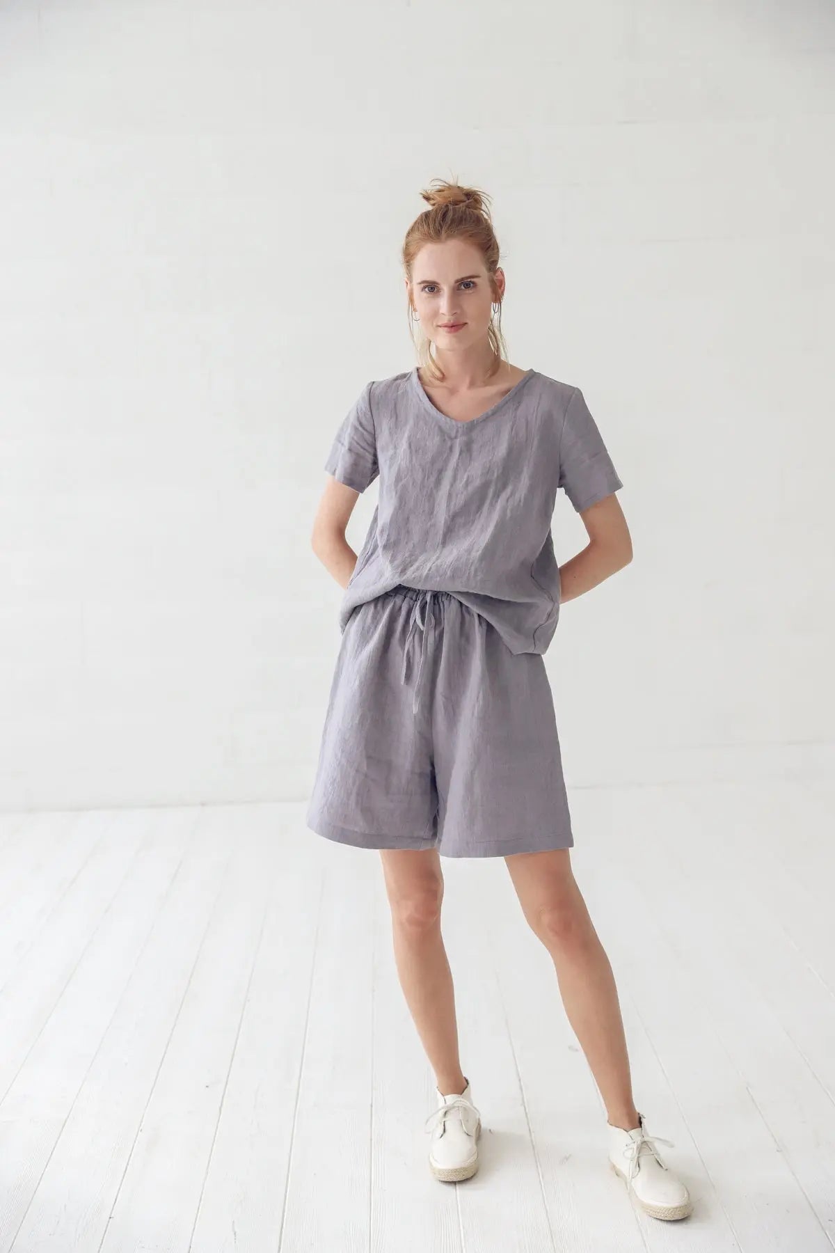 Soft Summer Linen Shorts - Epic Linen luxury linen