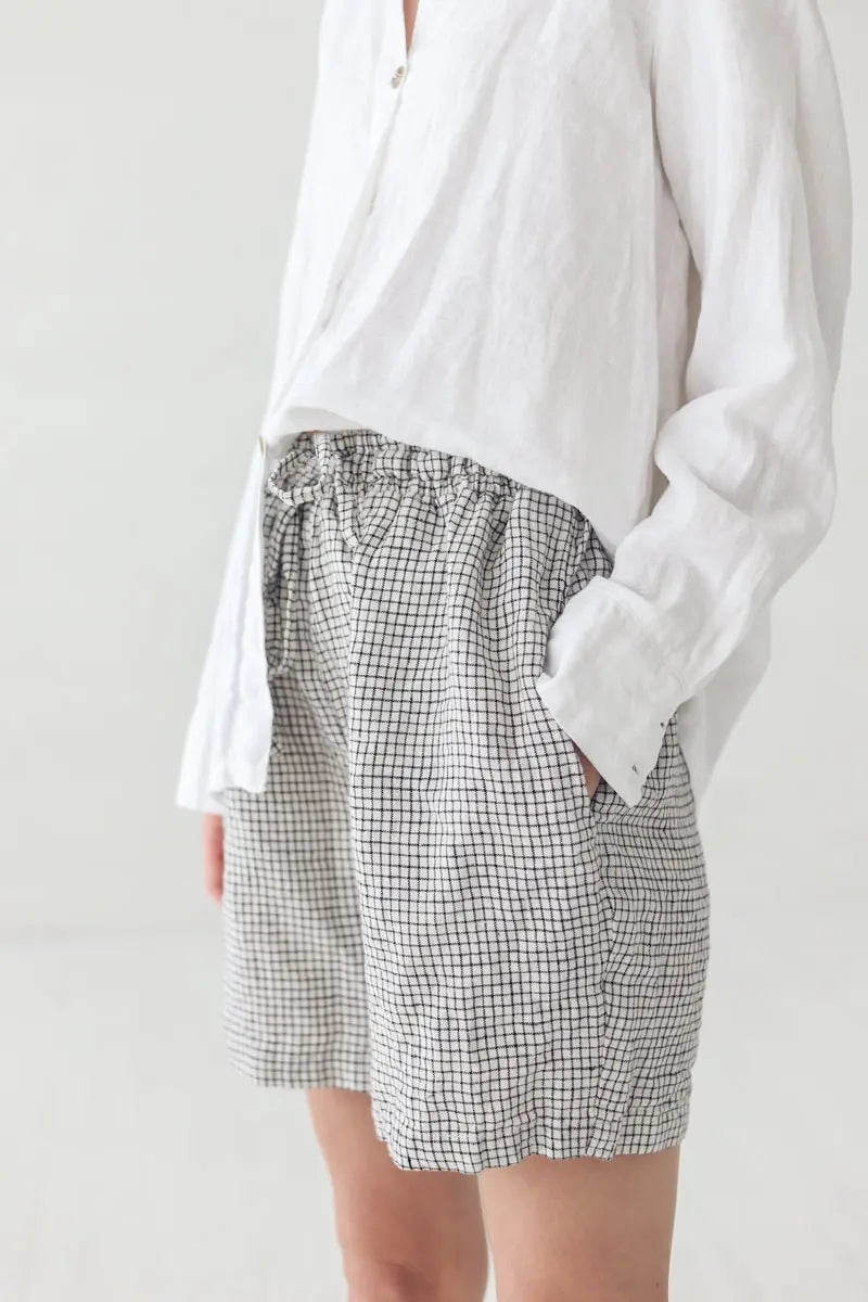 Soft Summer Linen Shorts - Epic Linen luxury linen