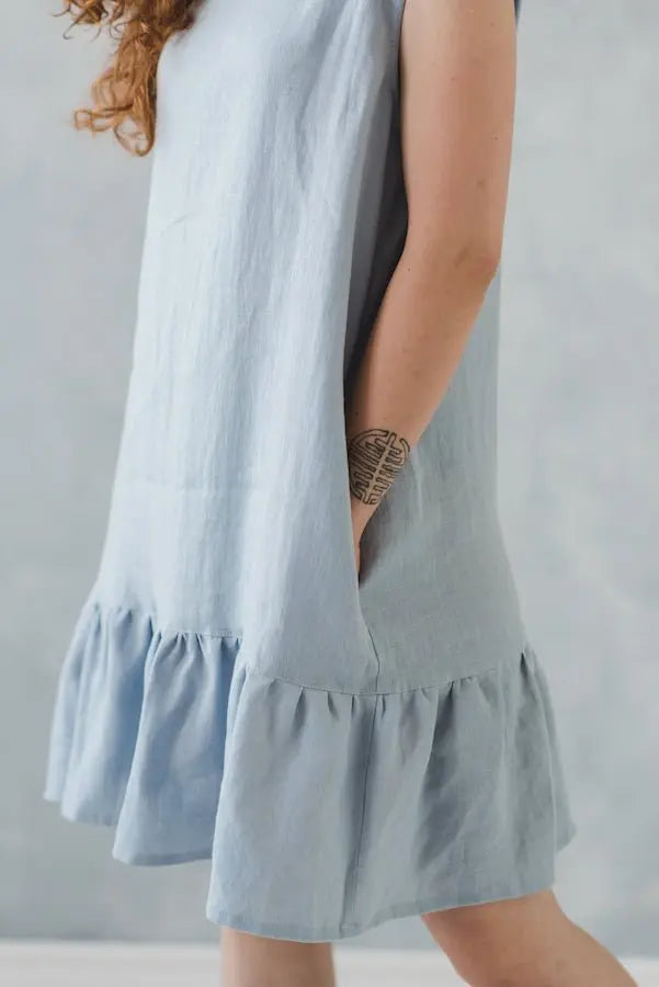 Summer Linen Dress - Epic Linen luxury linen