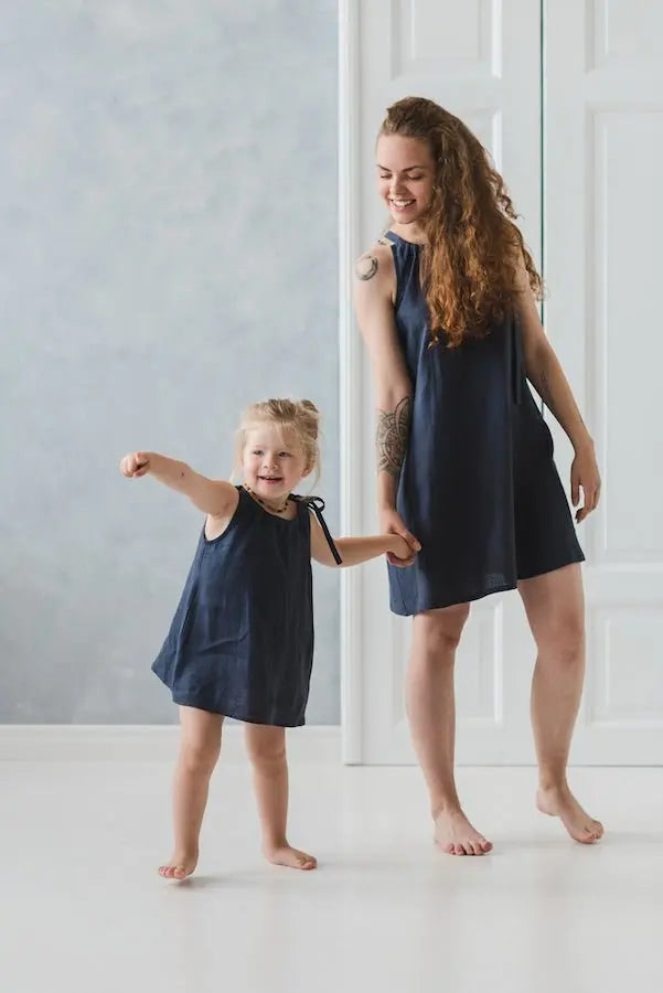 Summer Linen Dress for Girl - Epic Linen luxury linen