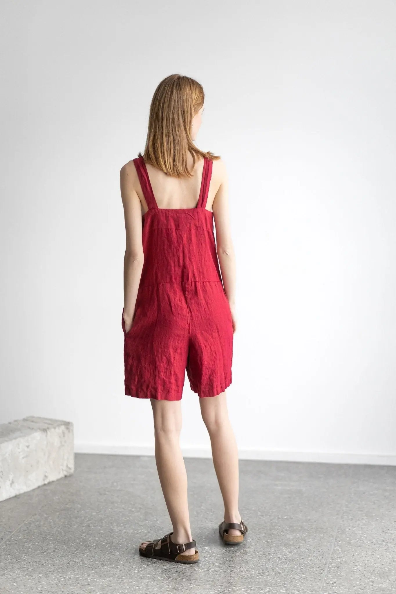 Summer Linen Romper - Epic Linen luxury linen