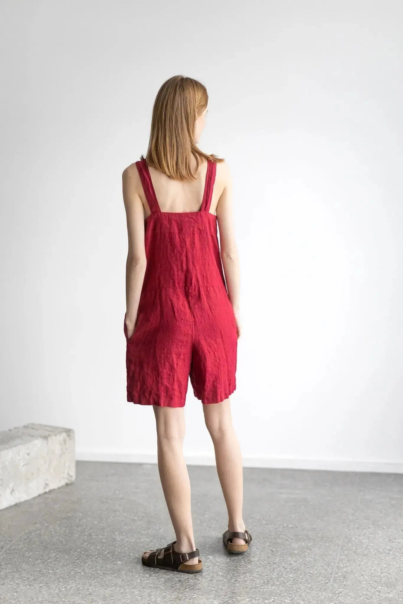 Summer Linen Romper - Epic Linen luxury linen