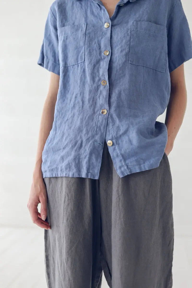 Summer Linen Shirt - Epic Linen luxury linen