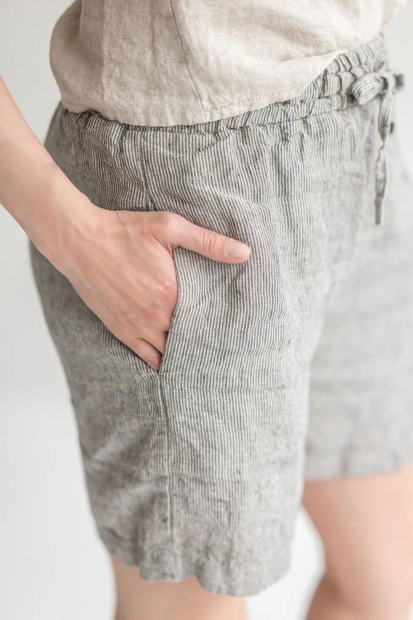 Summer Linen Shorts - Epic Linen luxury linen