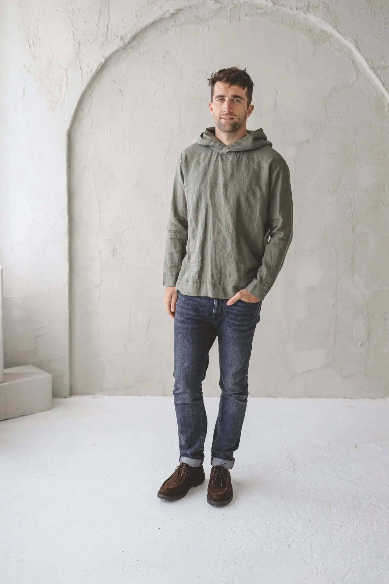 Unisex Linen Hoodie - Epic Linen luxury linen