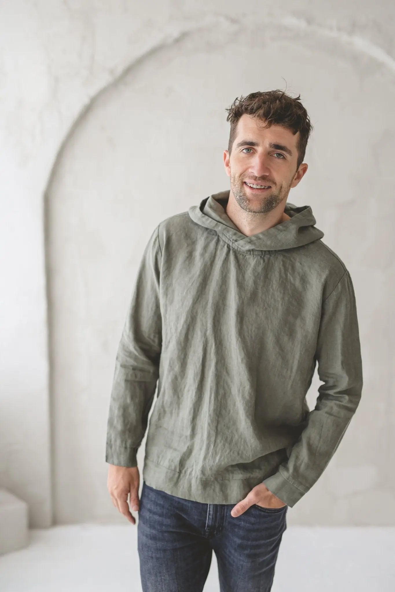 Unisex Linen Hoodie - Epic Linen luxury linen