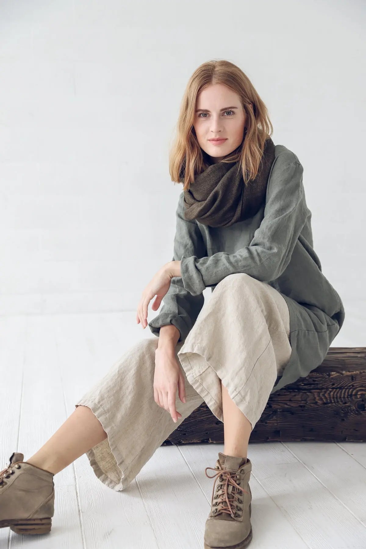 Wide Leg Linen Pants - Epic Linen luxury linen