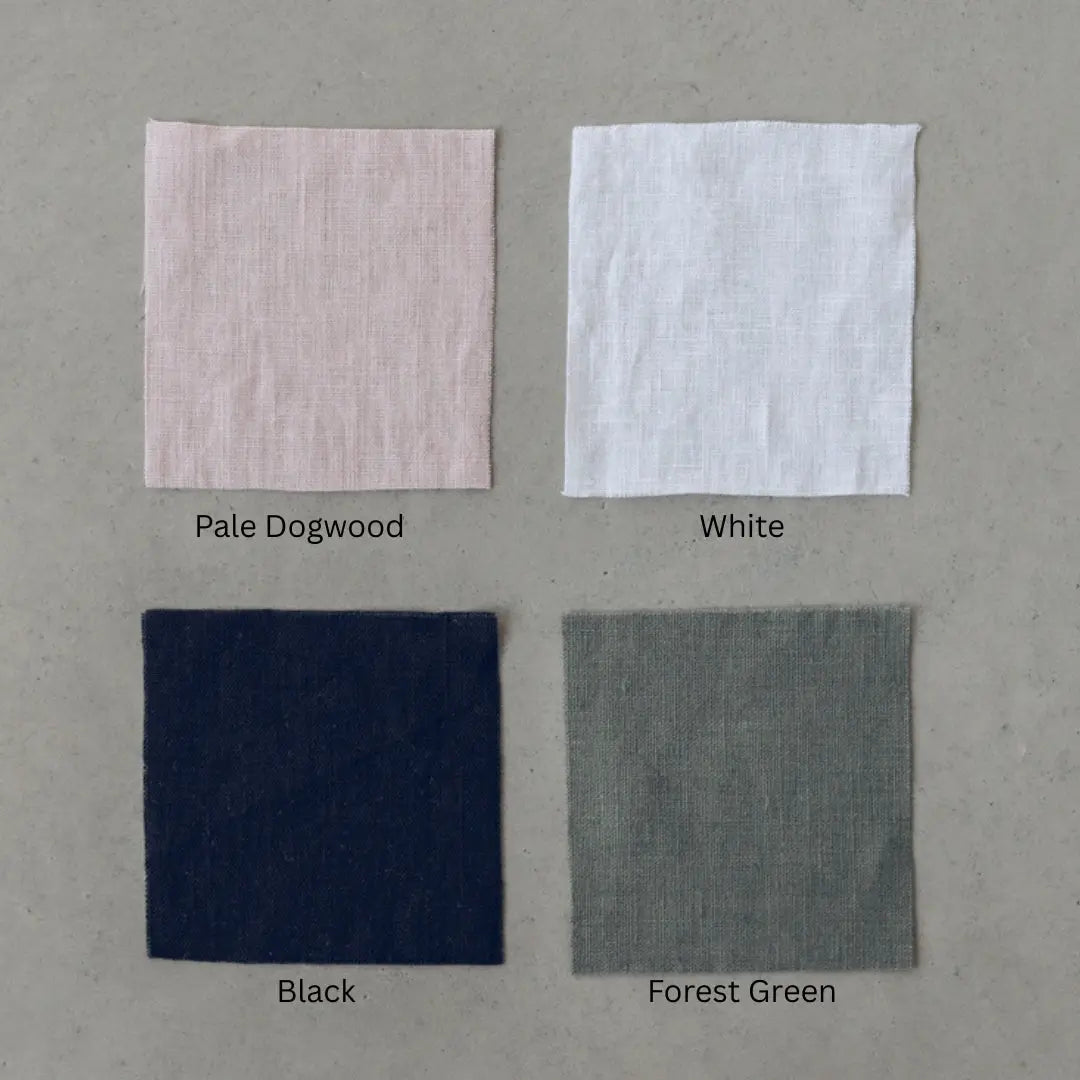 Linen Gathered Waist Mini Dress