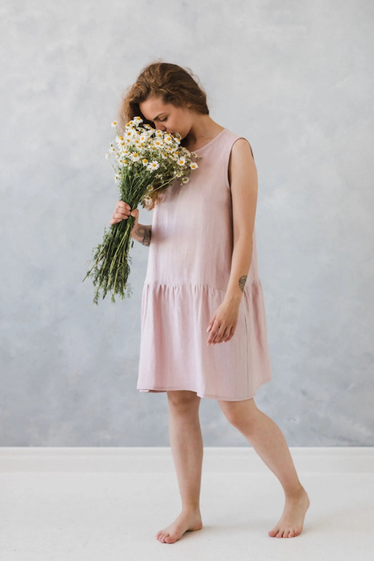 Linen Swing Sundress Epic Linen