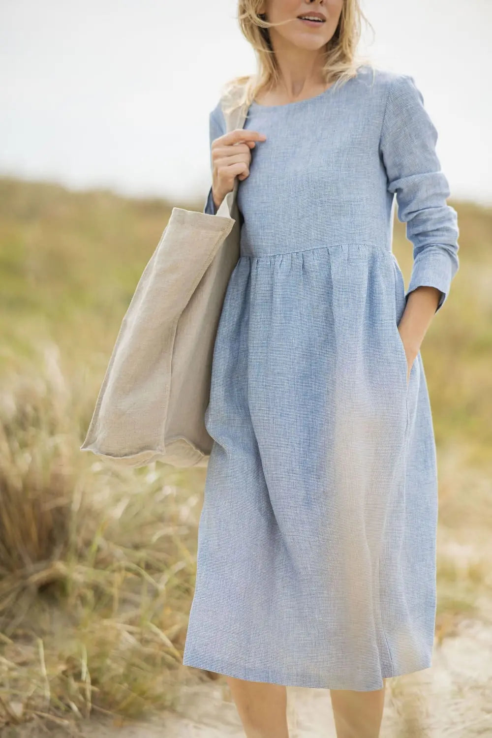 Long Linen Dress