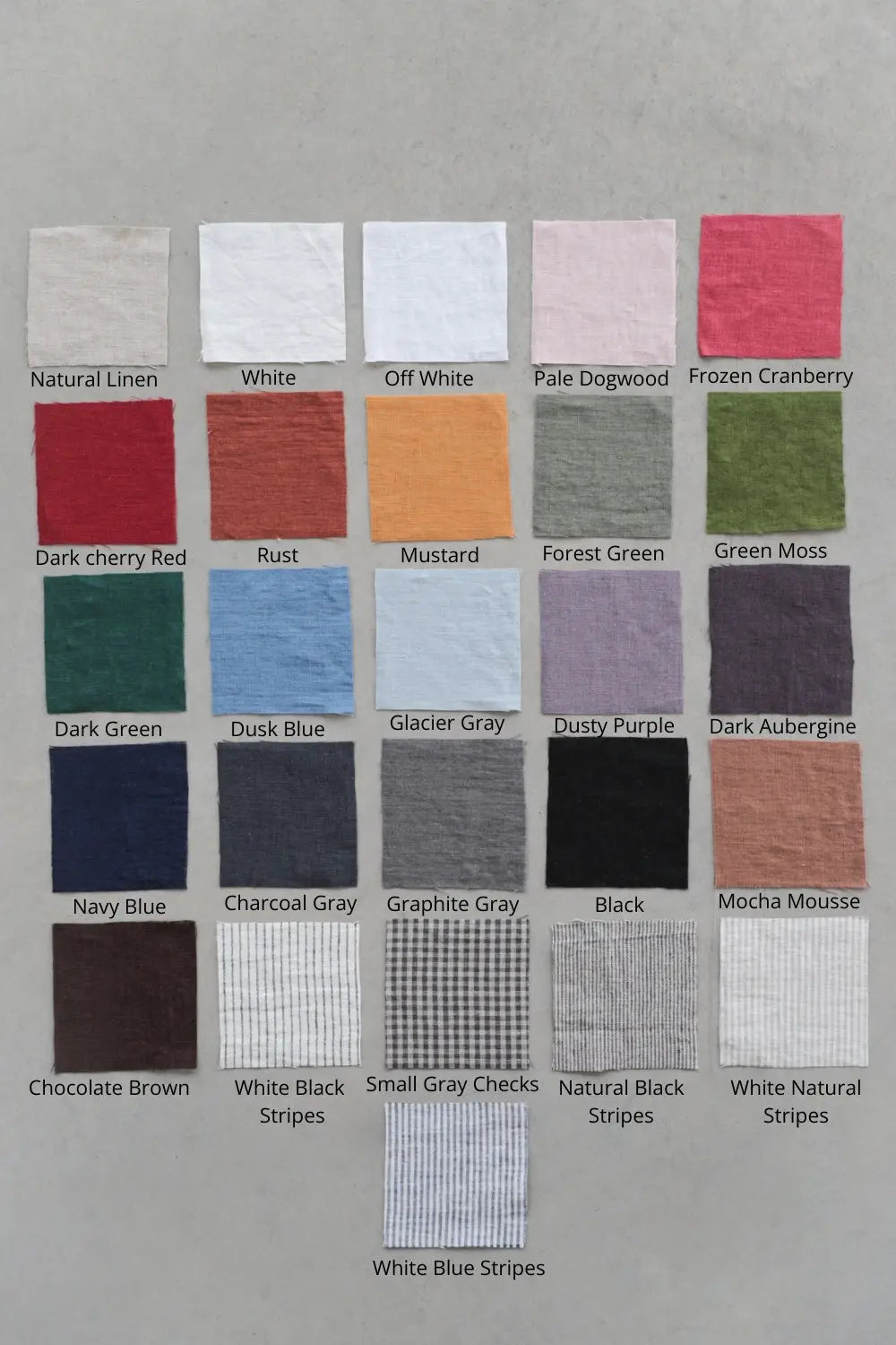 Rod Pocket Linen Curtain Panel