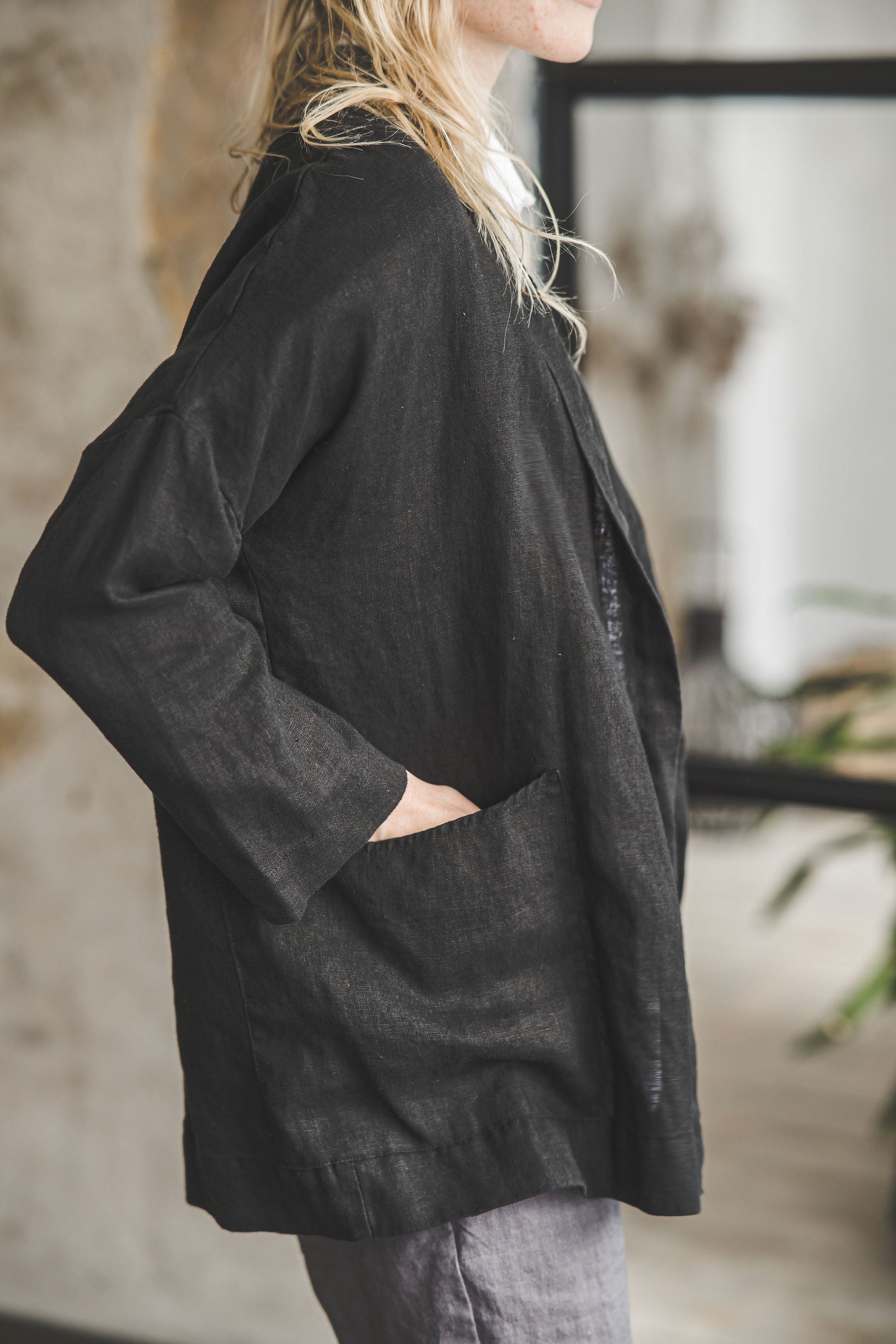 Classic Linen Jacket Epic Linen