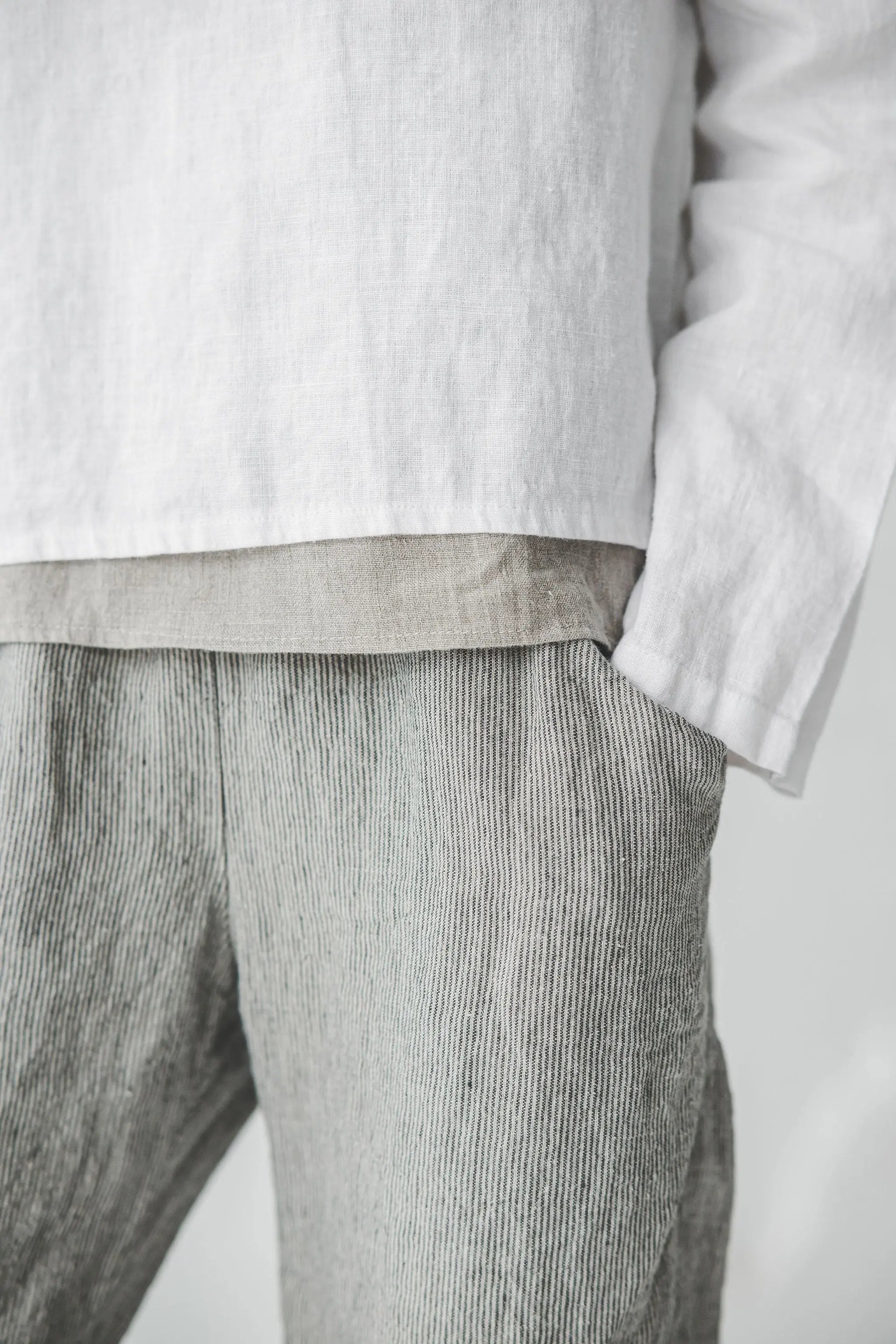 READY TO SHIP Casual Linen Blouse - Epic Linen conscious fashion