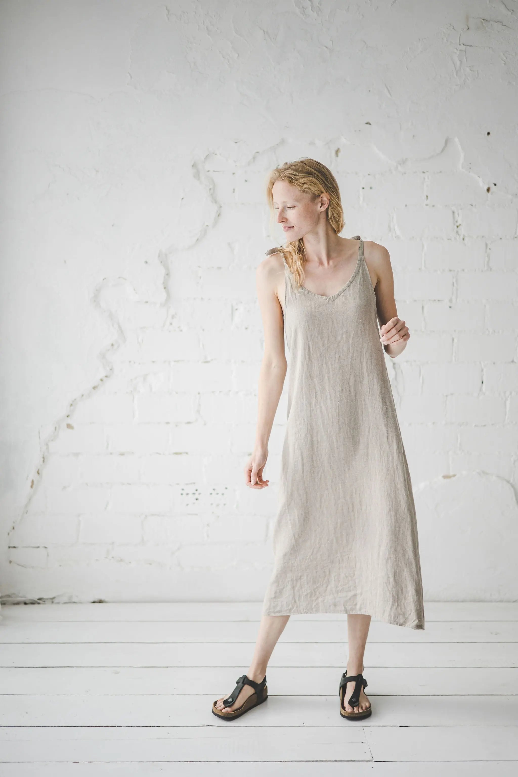 Sleeveless Linen Dress Epic Linen