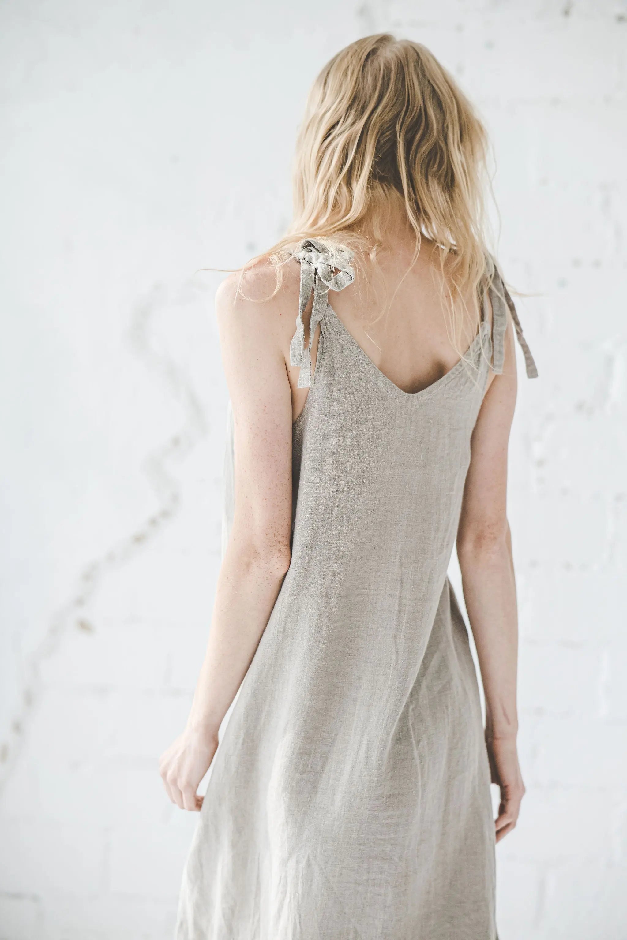 Sleeveless Linen Dress Epic Linen