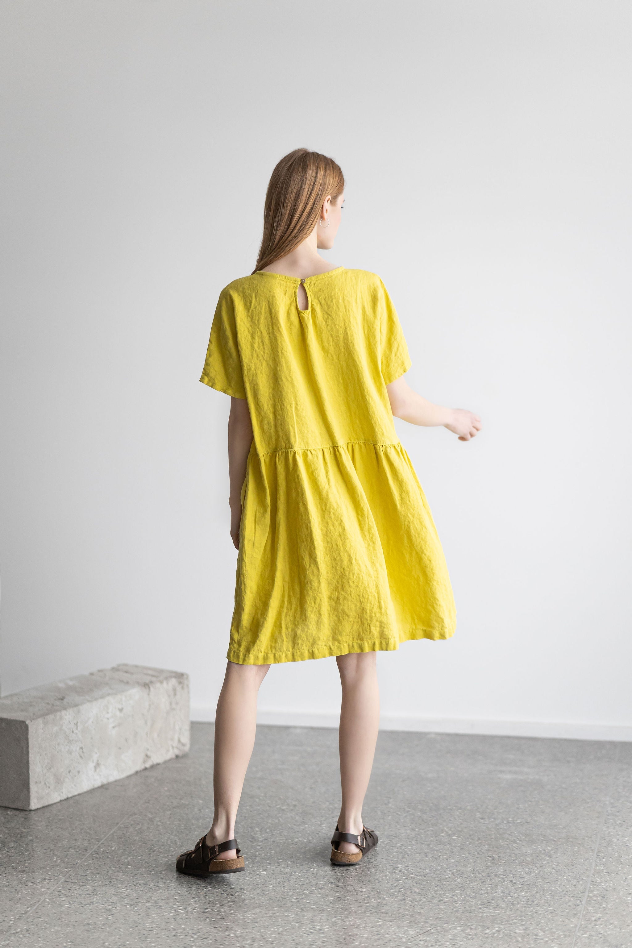 Summer Loose Linen Dress Epic Linen