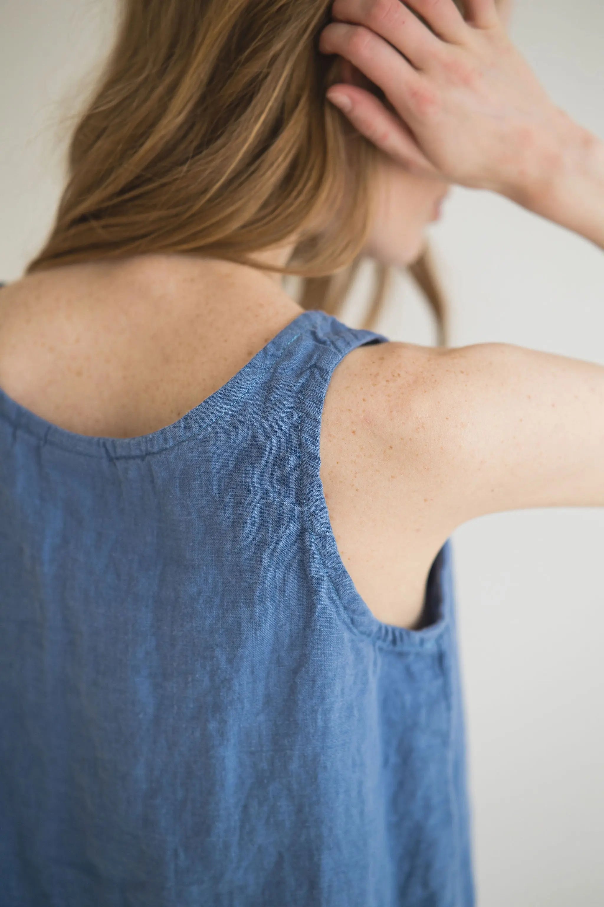 Sleeveless Linen Top Epic Linen