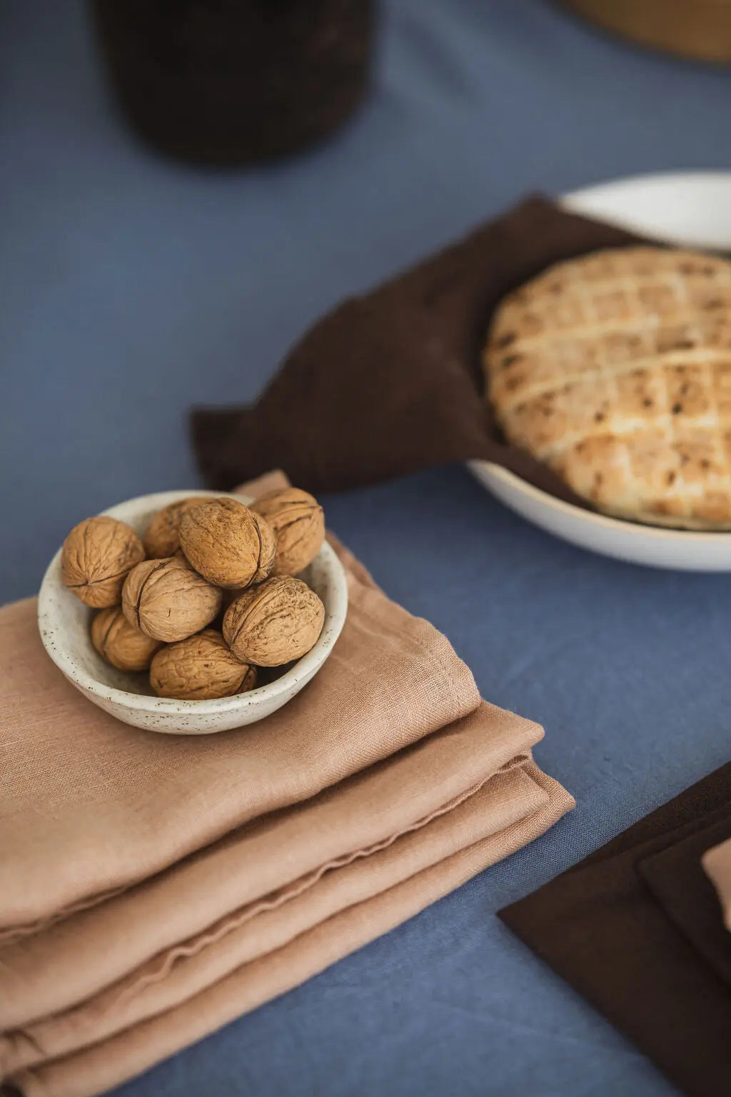 Gauze Lightweight Linen Table Napkins Set of 2