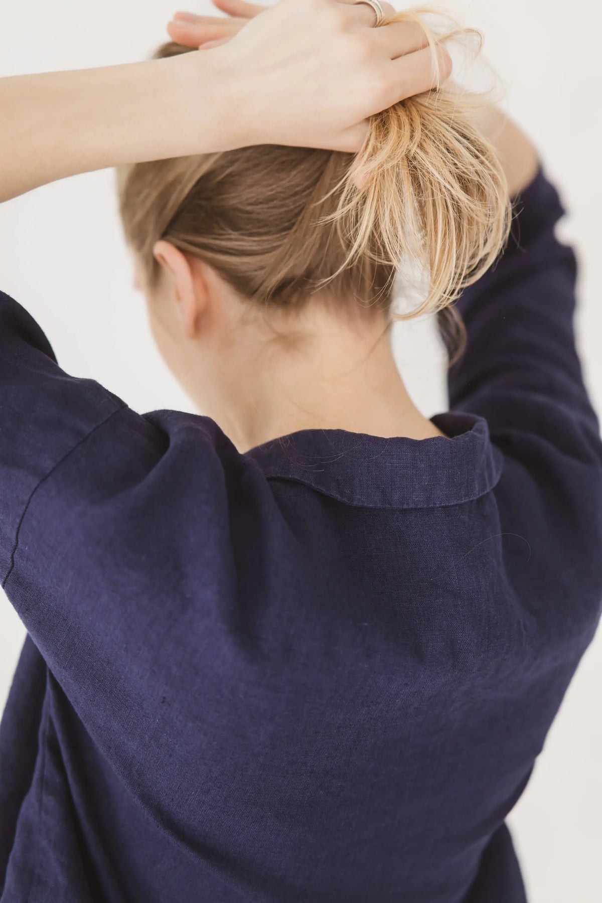 Cropped Linen Jacket - Margo
