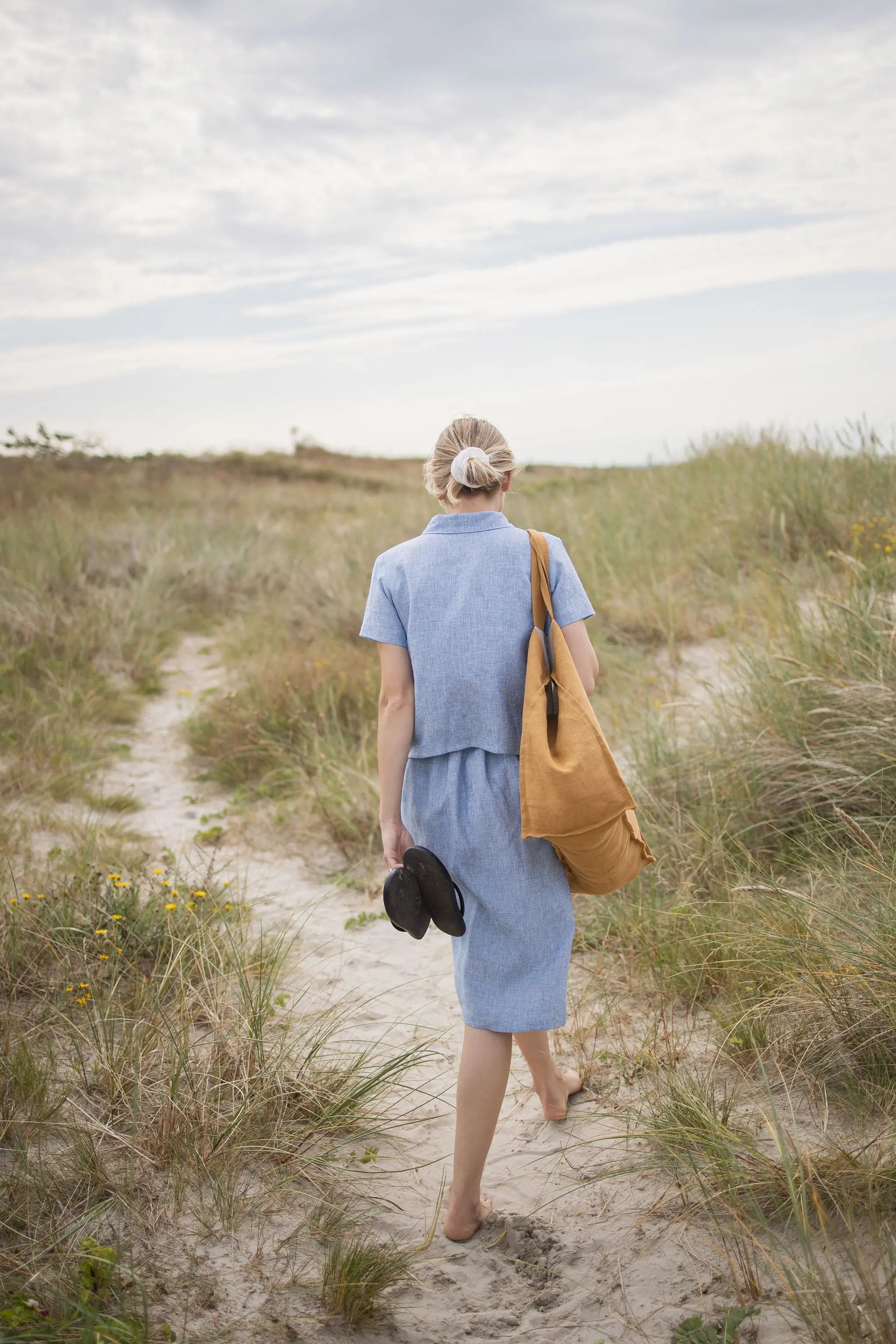 Summer Linen Shirt Goose Steps
