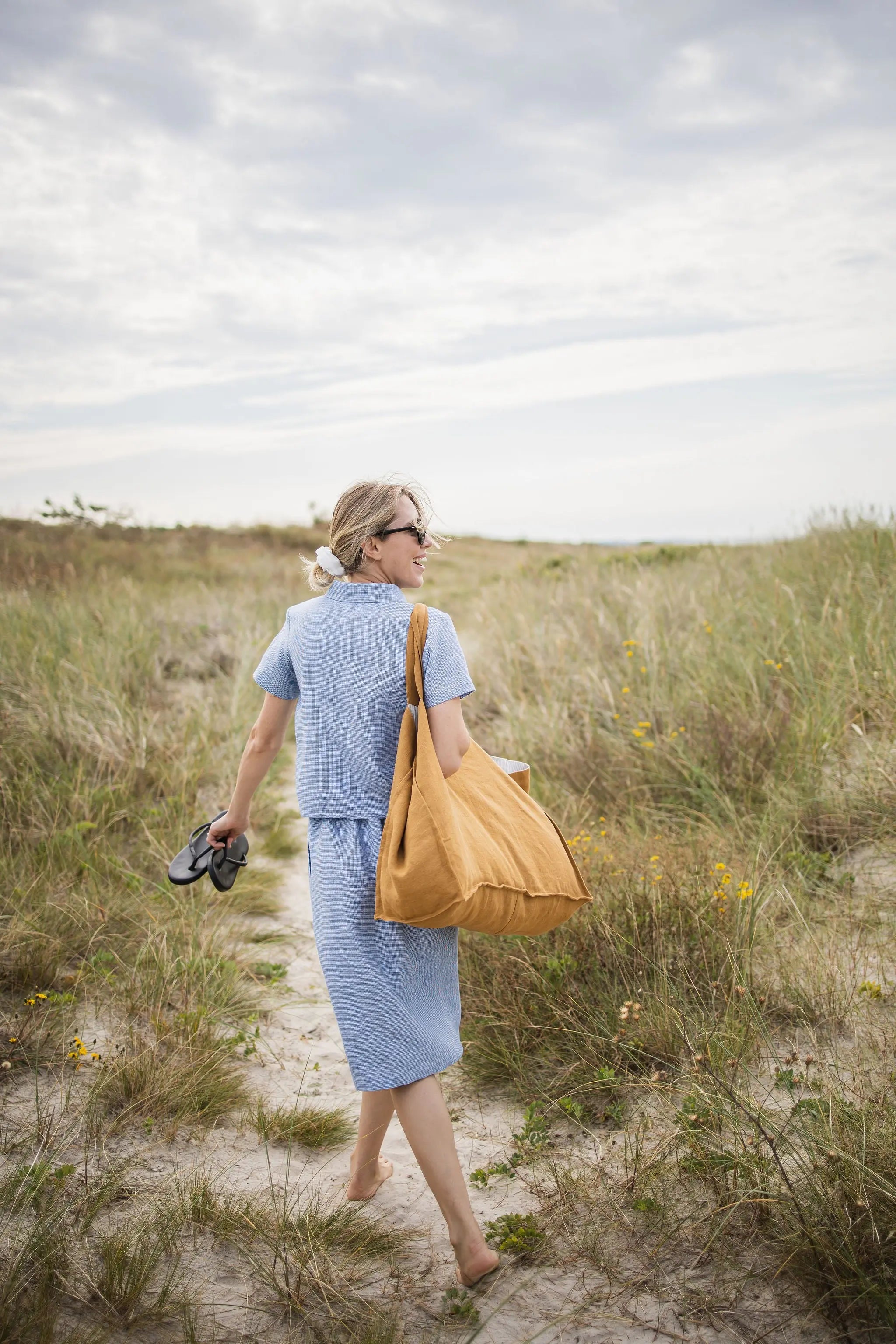 Linen Skirt With Buttons – For any occasion | EpicLinen