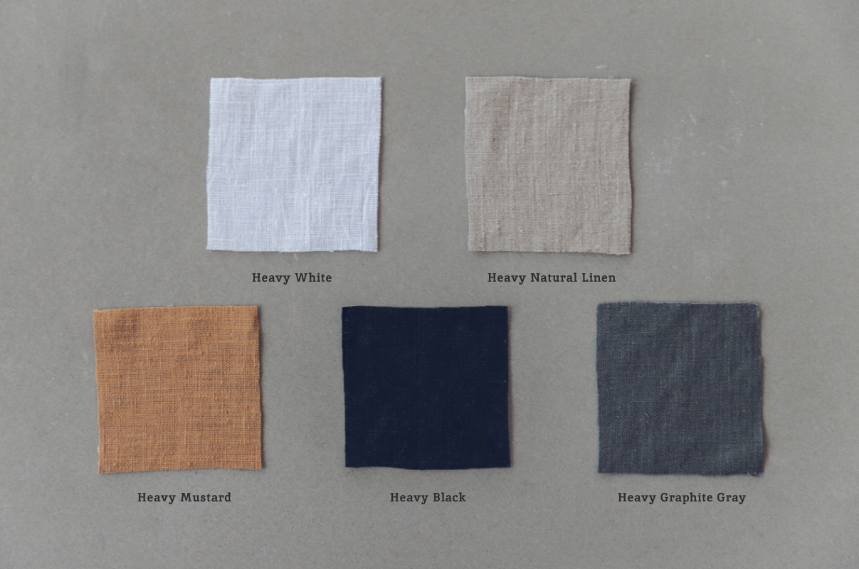 Heavy Linen Summer Shorts Iris Epic Linen
