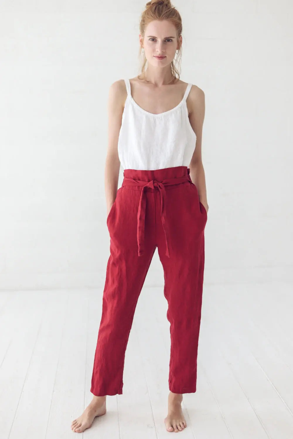 READY TO SHIP Linen Pants Prague