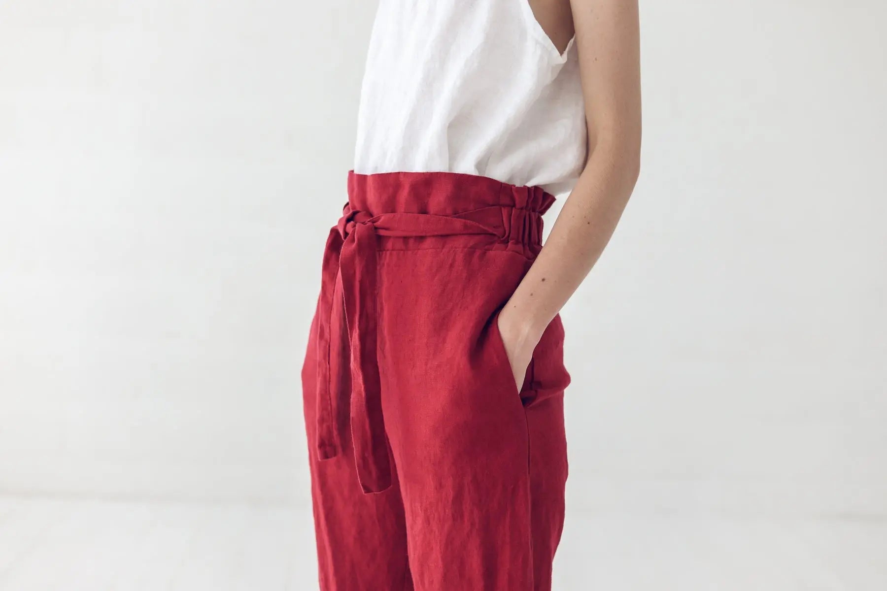 READY TO SHIP Linen Pants Prague