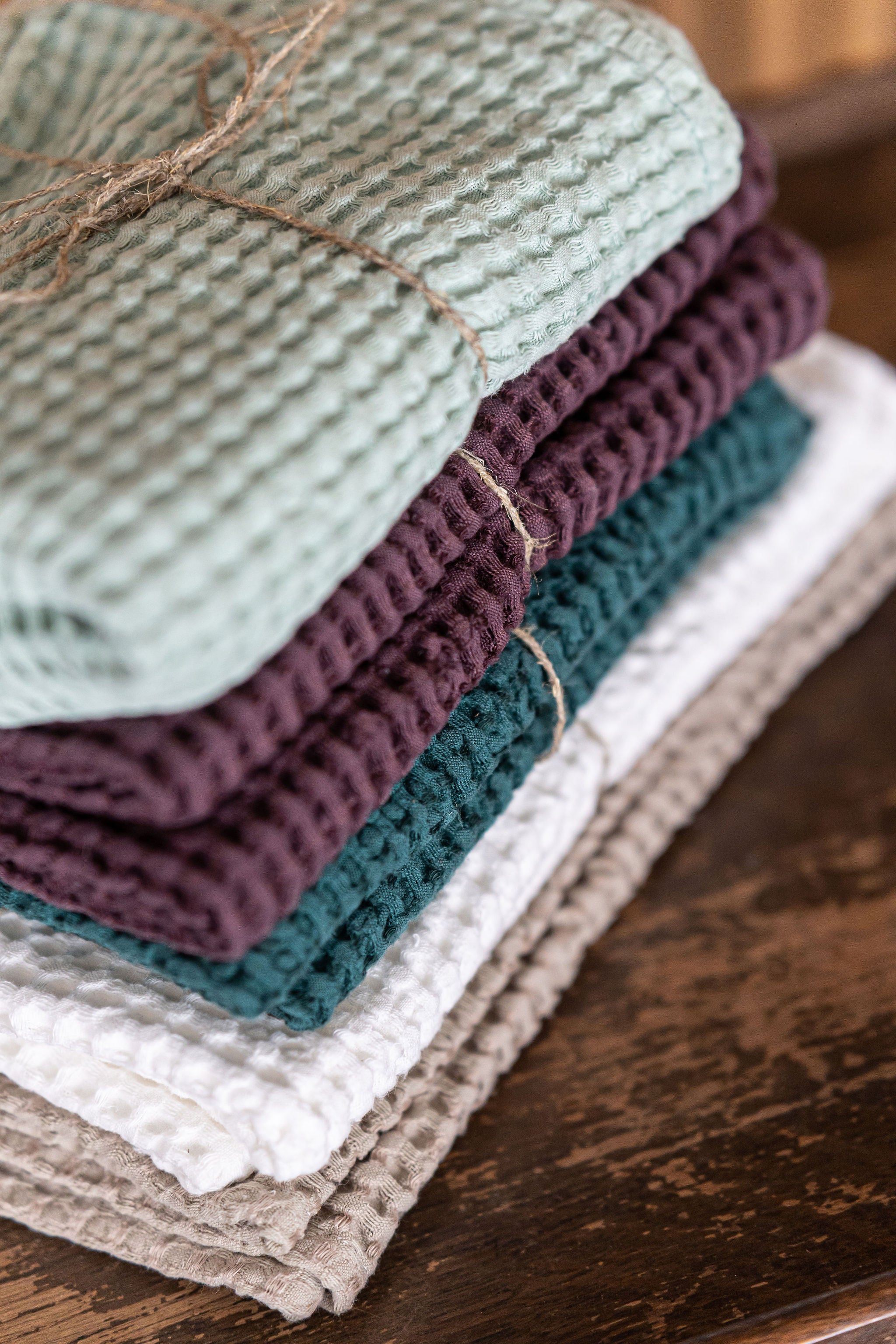 Linen Waffle Bath Towels Epic Linen