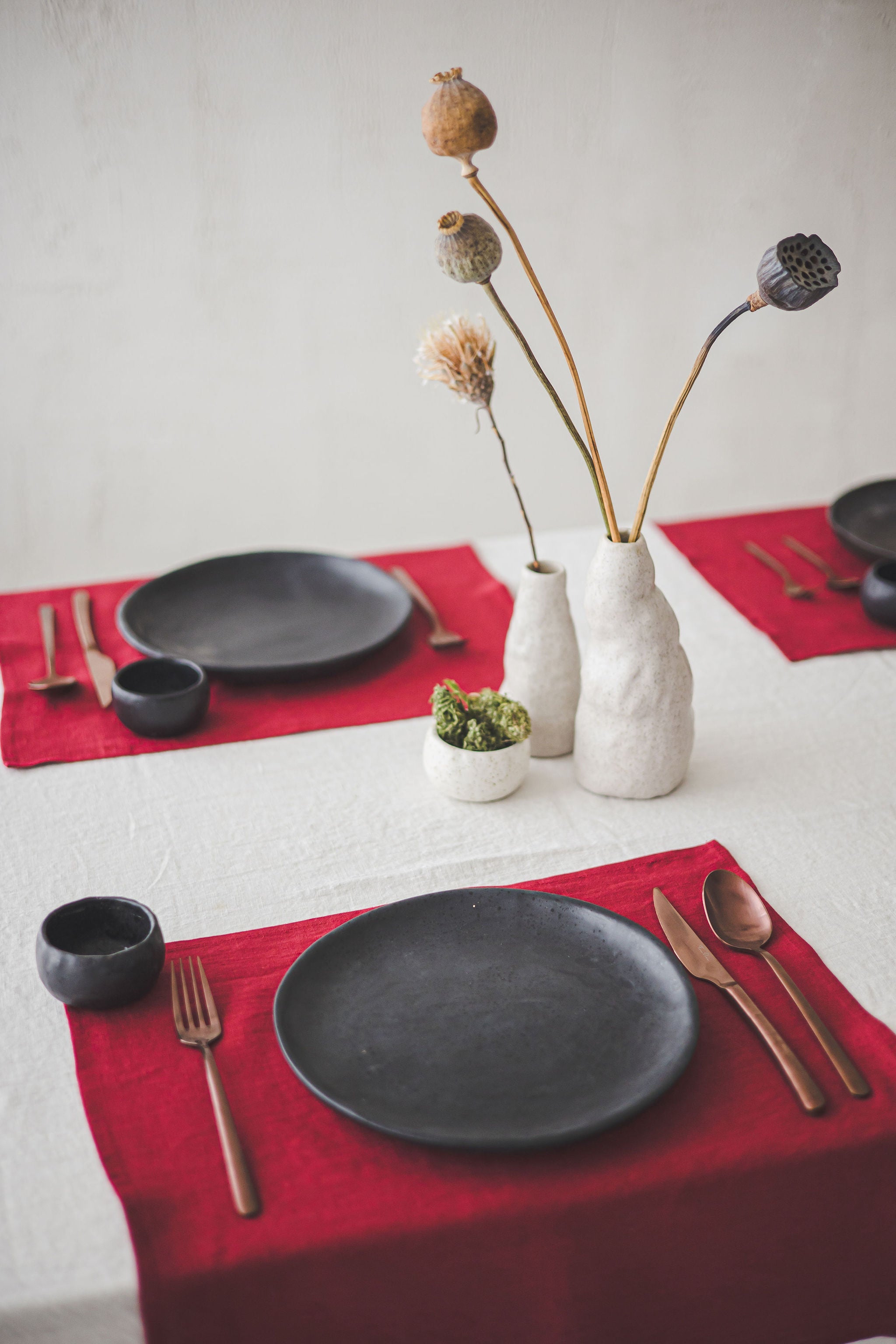 Natural Soft Washed White Linen Tablecloth Epic Linen