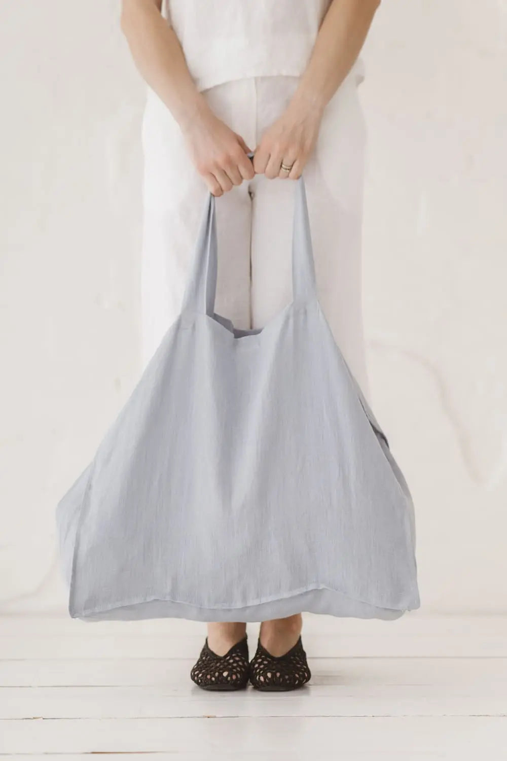 Linen Carryall Bag – Weekend Tote