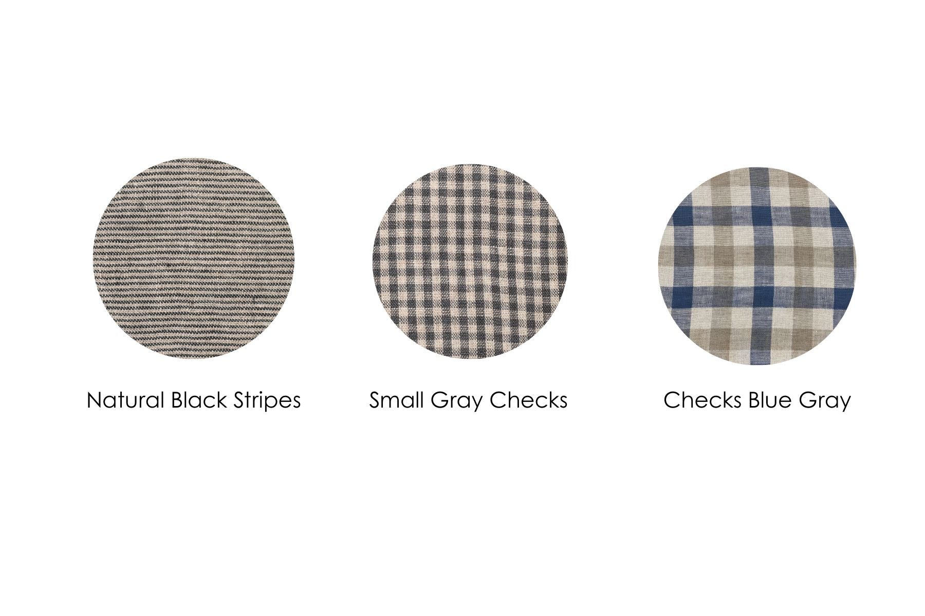 Patterned Linen Fabric by Meter