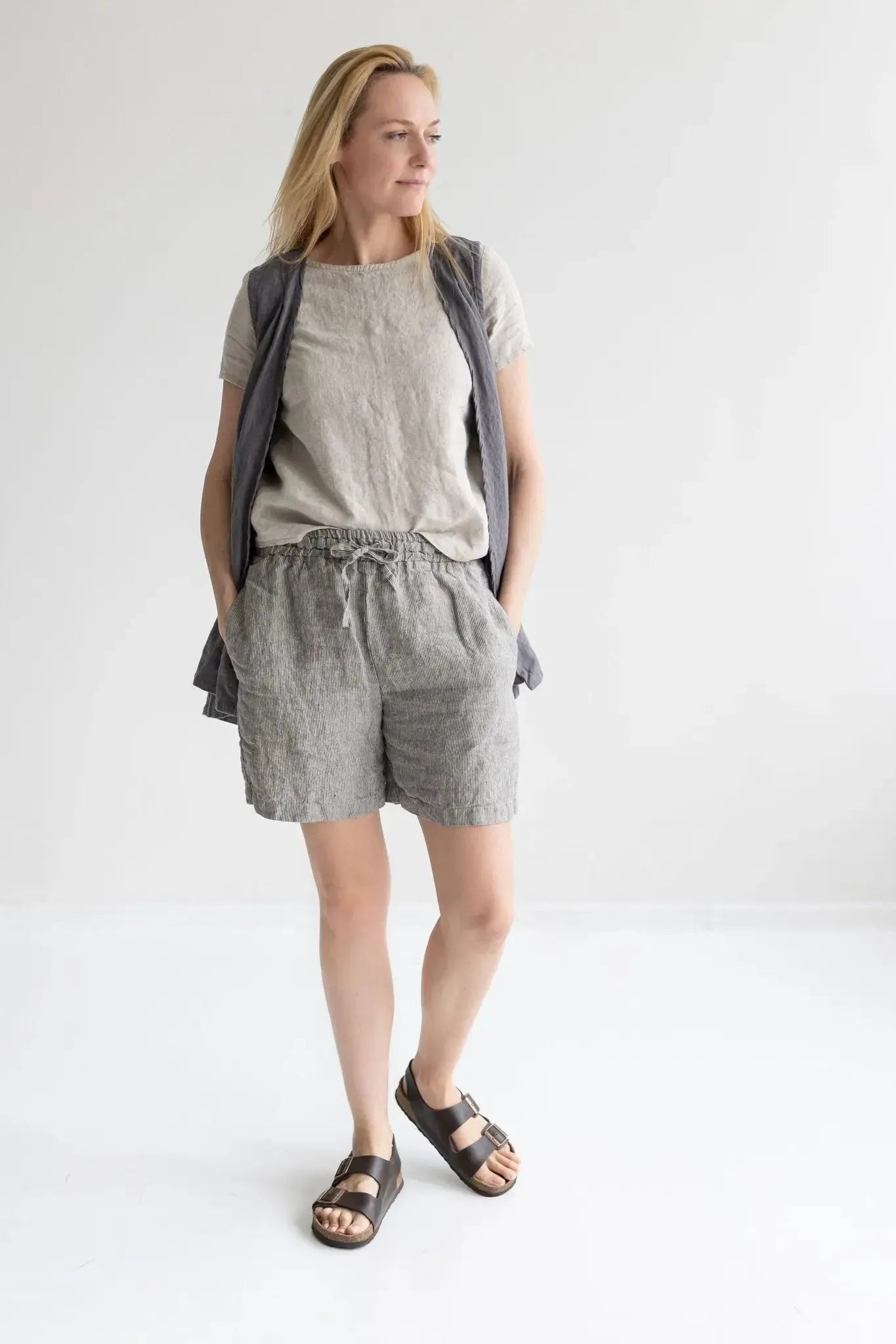 Summer Linen Shorts - Epic Linen luxury linen