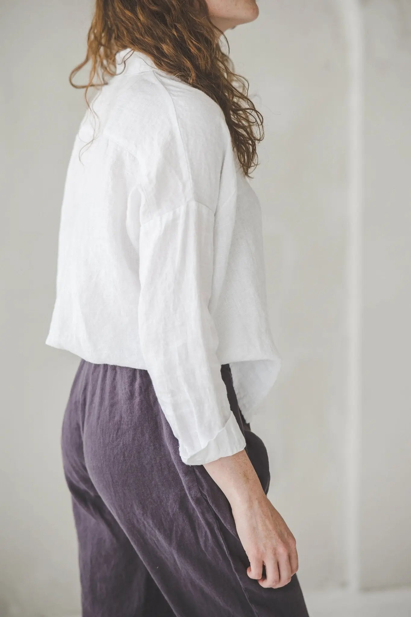 Elegant Linen Blouse - Epic Linen luxury linen