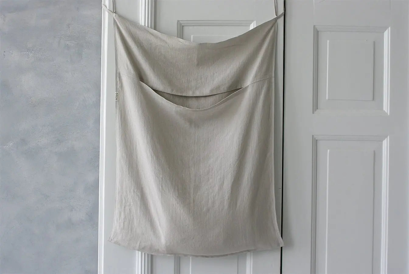 Hanging Linen Laundry Bag - Epic Linen luxury linen