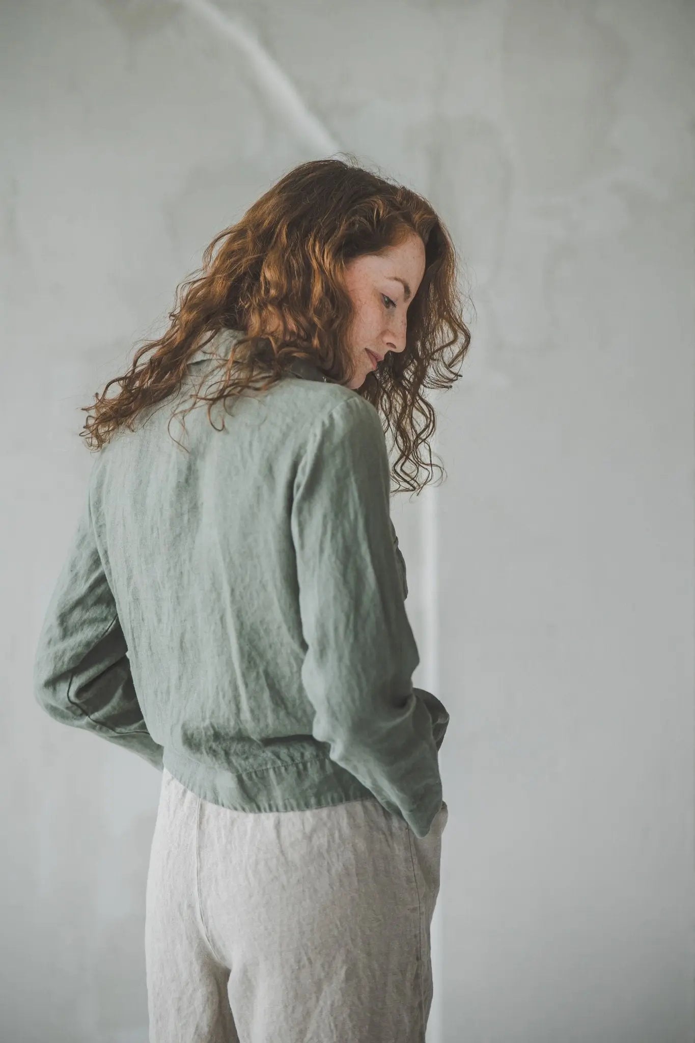 Linen Cargo Jacket - Epic Linen luxury linen