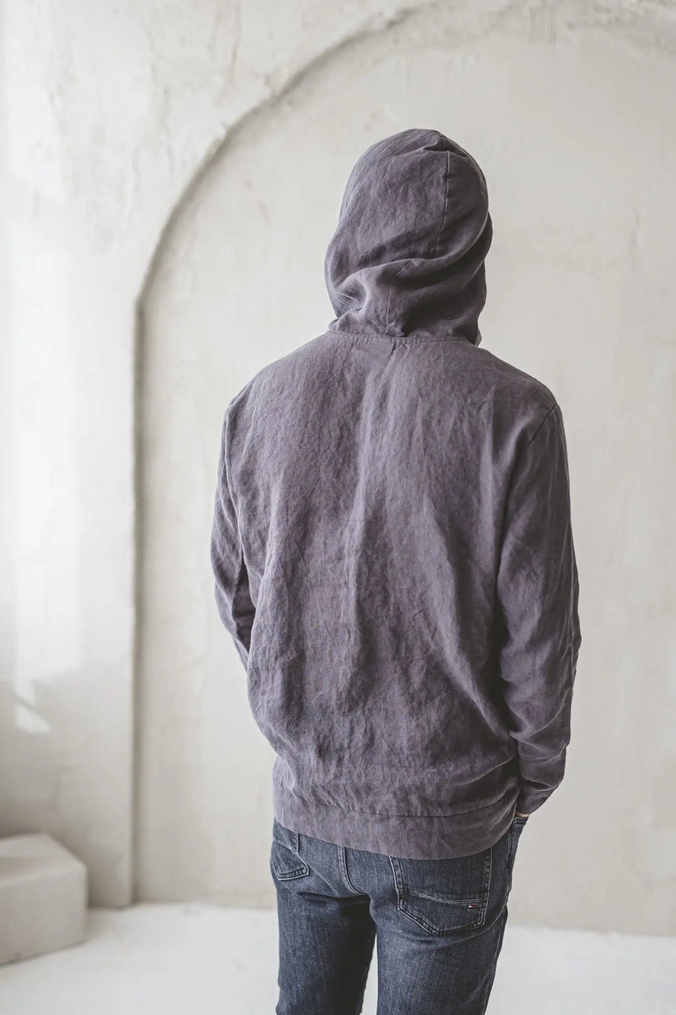 Linen Hoodie For Active Spare Time For Men - Epic Linen luxury linen