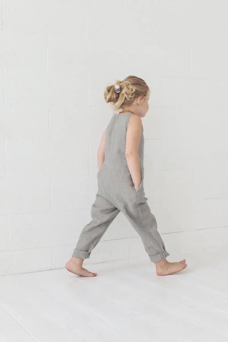 Linen Kids Jumpsuit - Epic Linen luxury linen