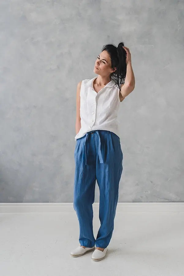 Linen Pants Nice - Epic Linen luxury linen
