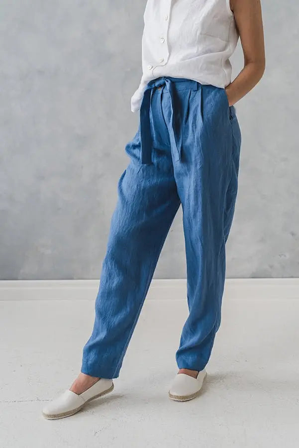 Linen Pants Nice - Epic Linen luxury linen