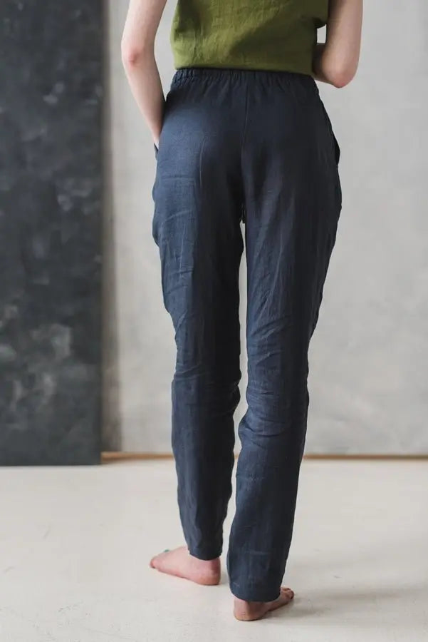 Linen Pants Rome - Epic Linen luxury linen