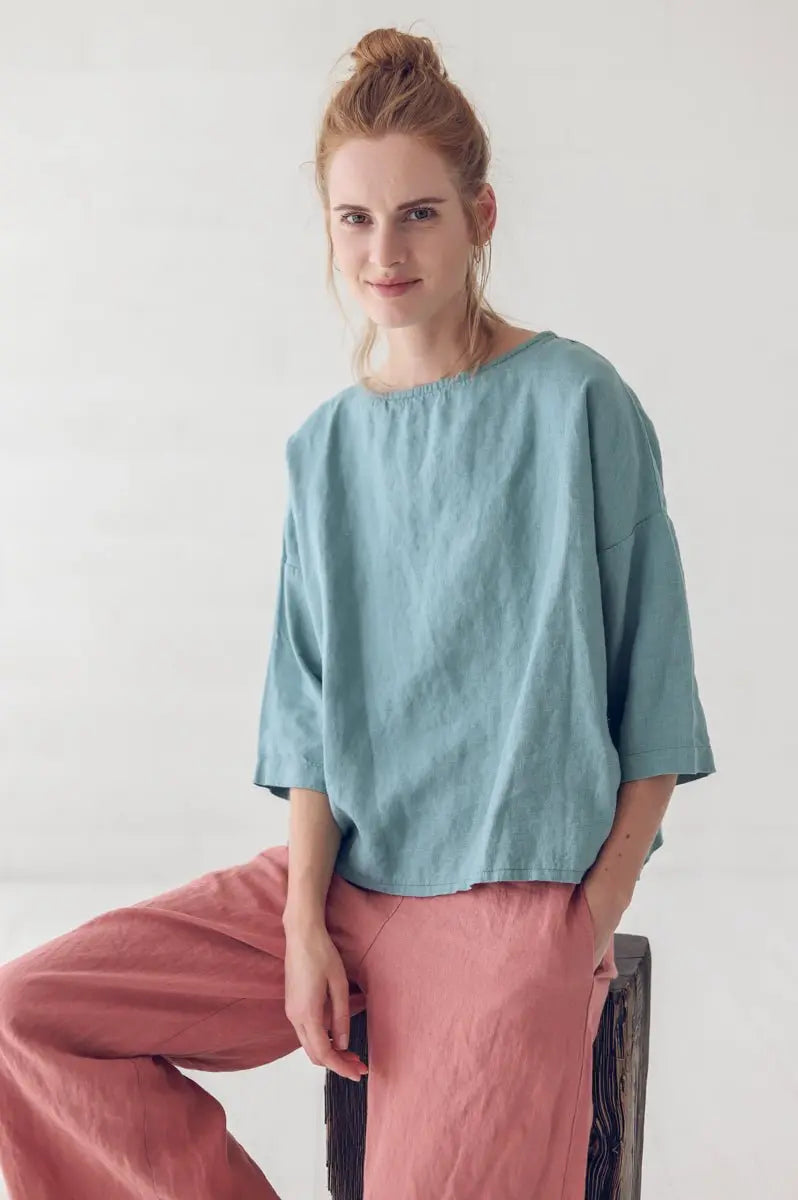 Linen Top Aria - Epic Linen luxury linen