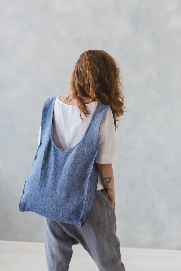 Linen Tote Bag - Epic Linen luxury linen