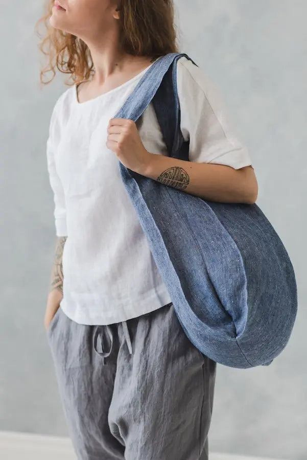 Linen Tote Bag - Epic Linen luxury linen