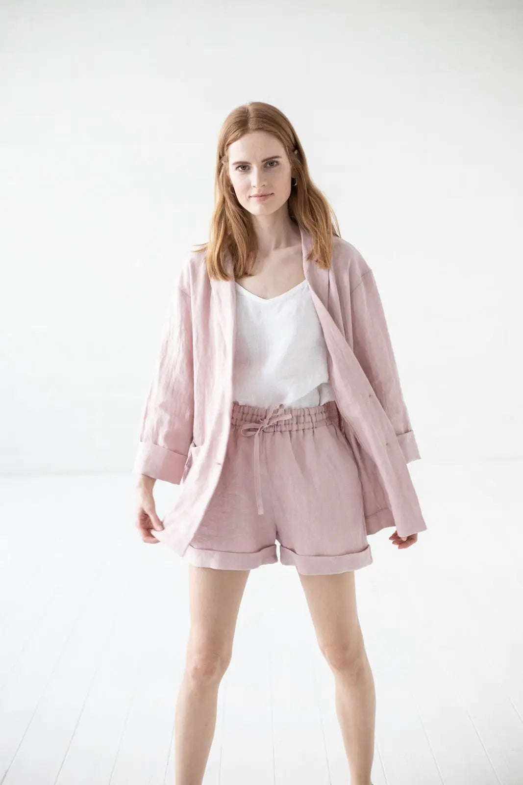 Mini Linen Shorts - Epic Linen luxury linen