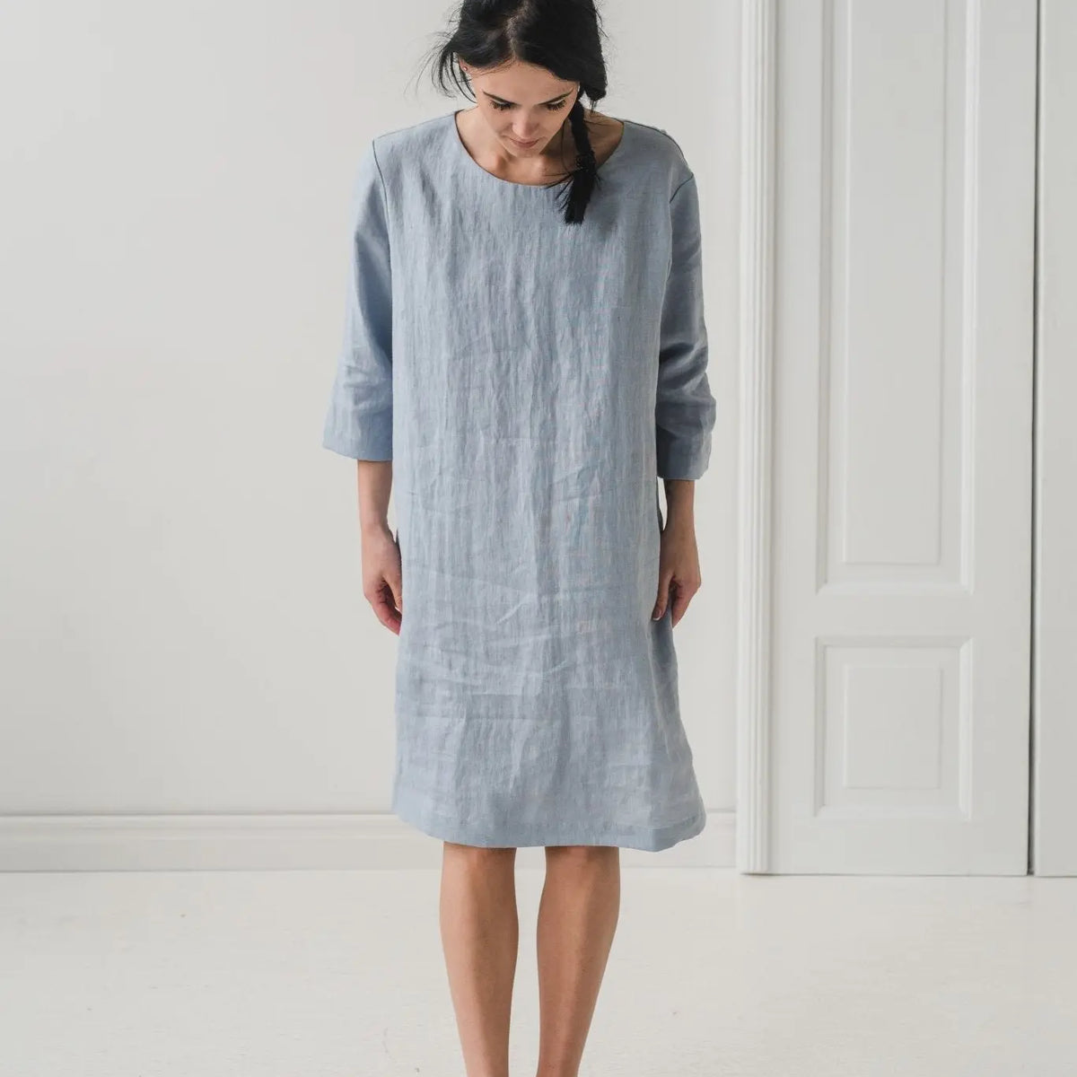 Minimal Linen Dress - Epic Linen Minimal Linen Dress - Epic Linen
