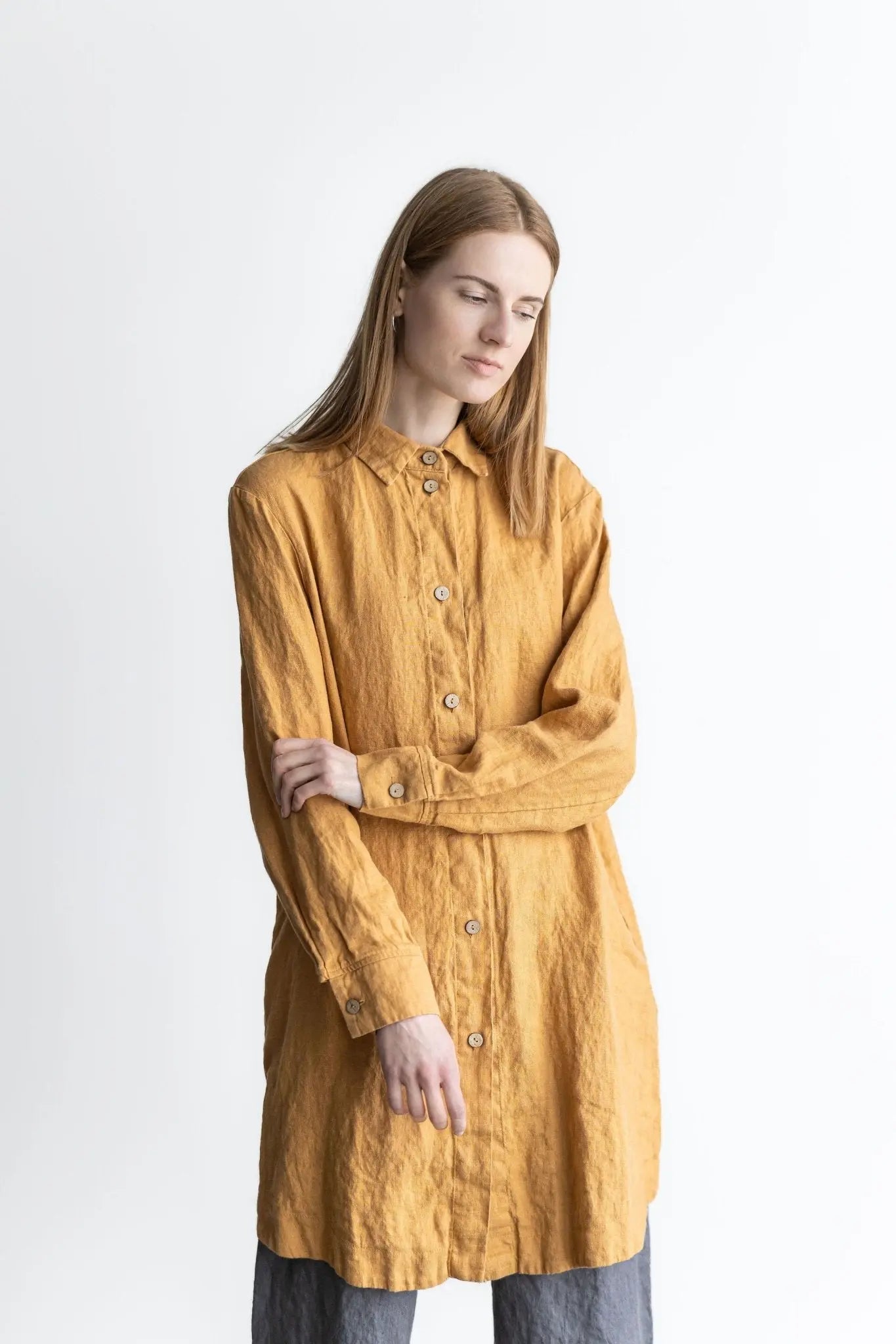 Oversized Linen Shirt - Epic Linen luxury linen