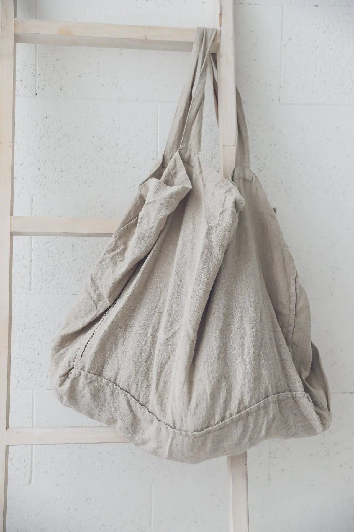 Pure Linen Shopping Bag - Epic Linen luxury linen